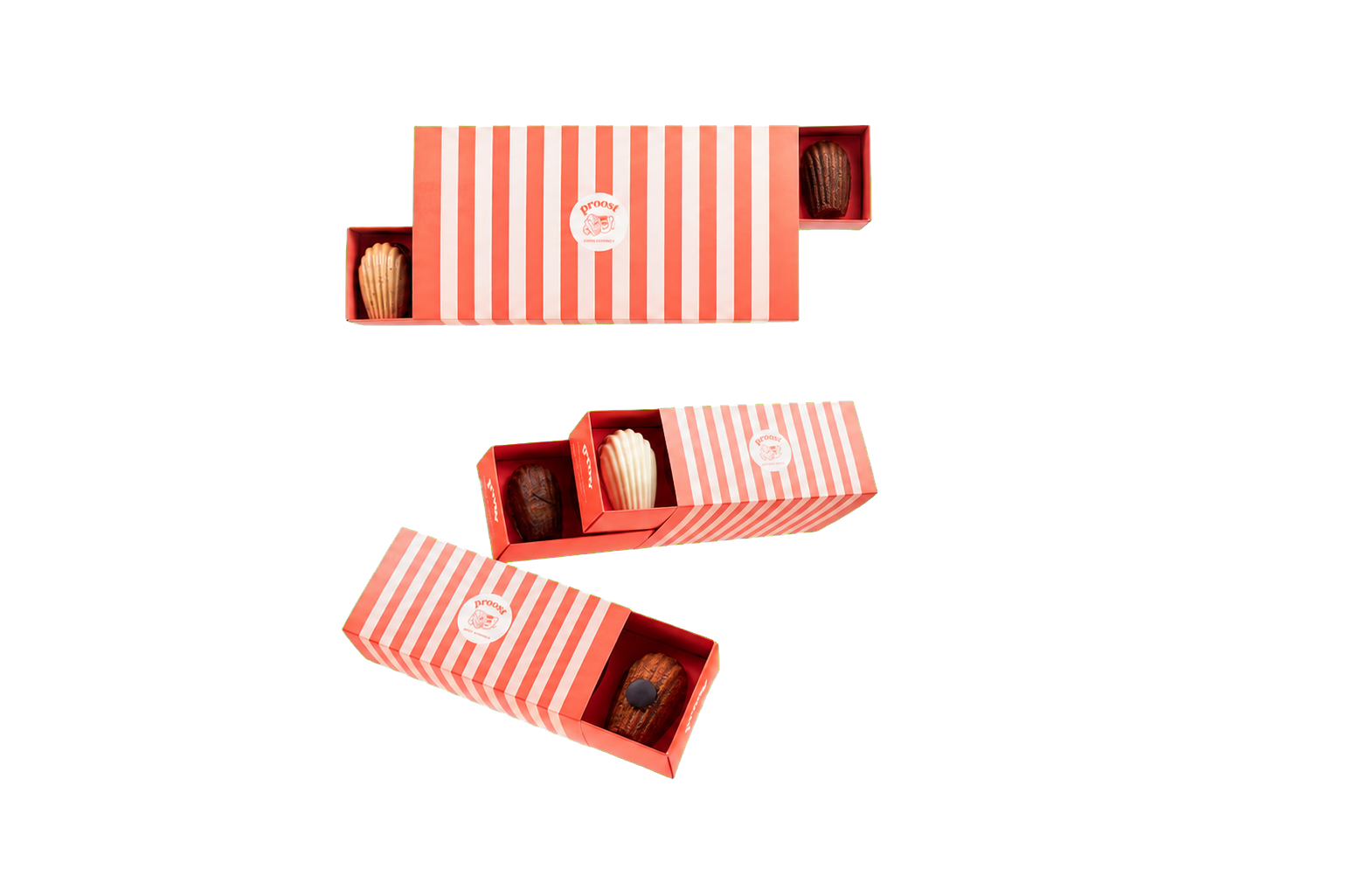 Coffrets de madeleines Proost