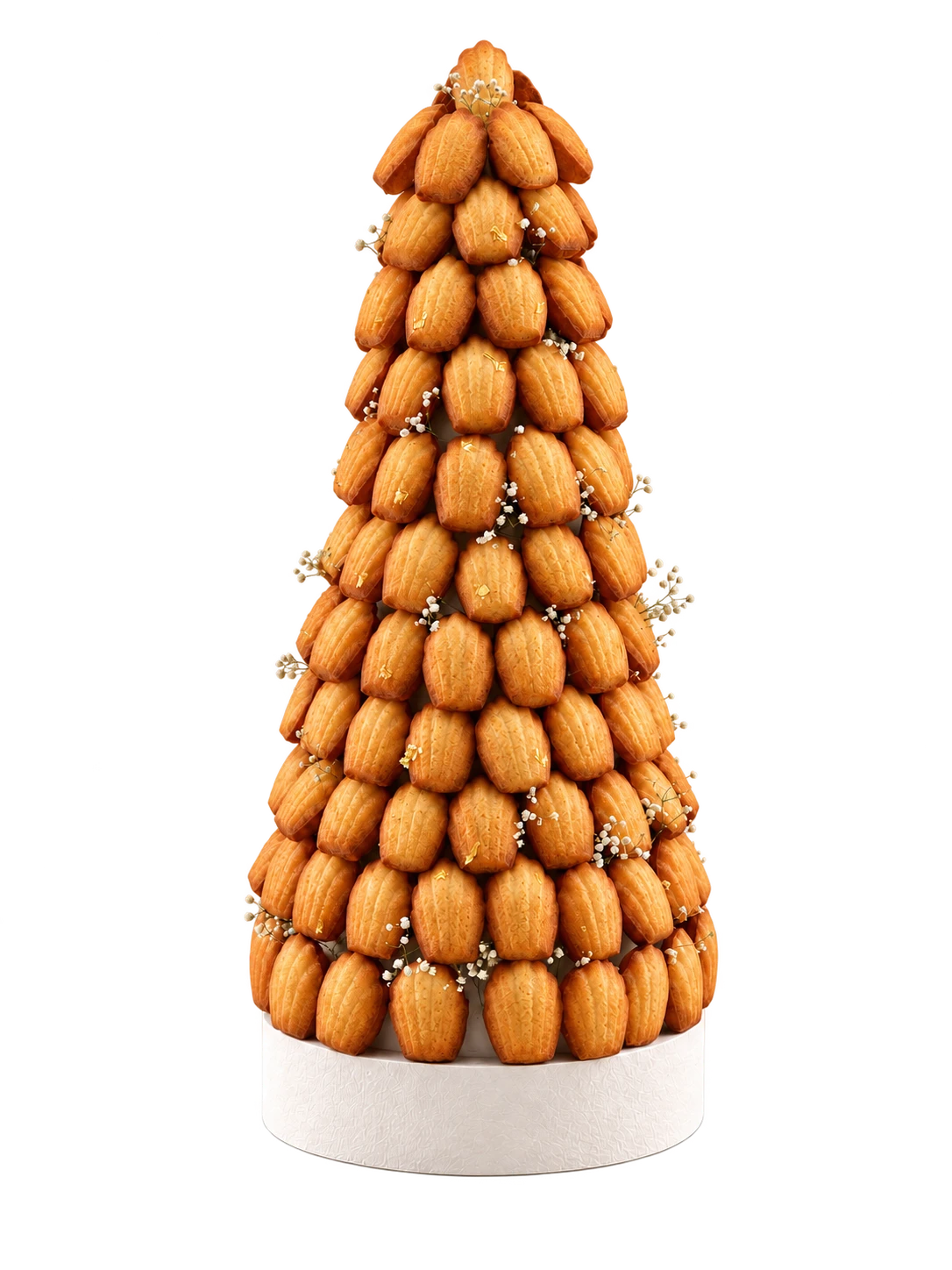 Pièce montée de madeleines nature Proost